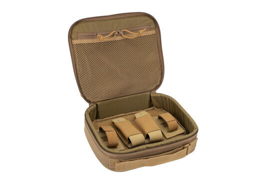 Grey Ghost gear pistol case features a padded interior